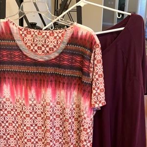 Bundle of 2 tops. 3X